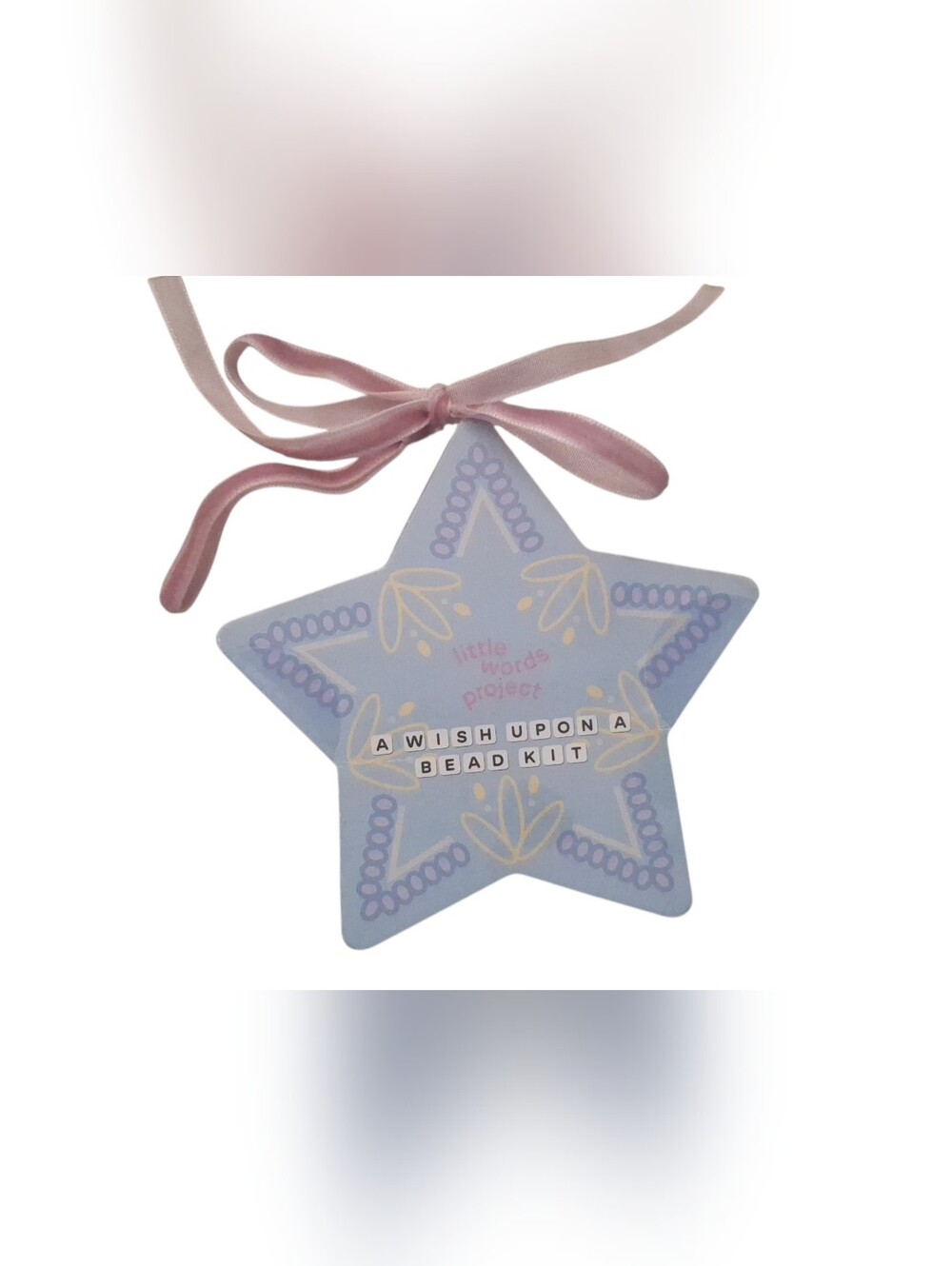 NWT Little Words Project Wish Upon A Bead Bag Charm Kit🌟🎀📿